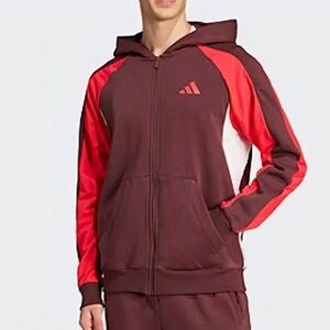 NWT adidas French Terry Men's 3XL Full Zip Fleece Jacket